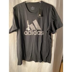 NWT Adidas Amplifier Tshirt  Mens 2XL Black w adidas graphics